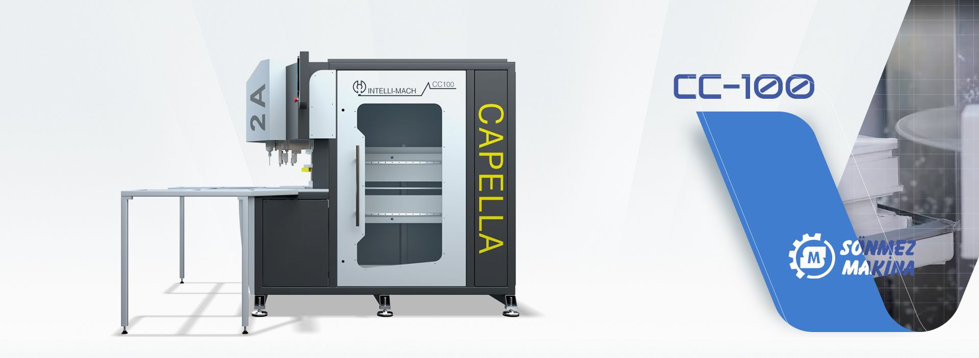 CNC Ke Temizleme Makinas CAPELLA CC100 CAPELLA CC100